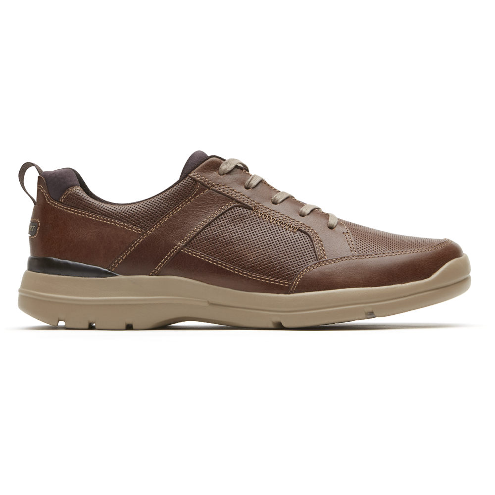 Rockport Joggesko Herre Brune - City Edge Lace-Up - SDQX42618